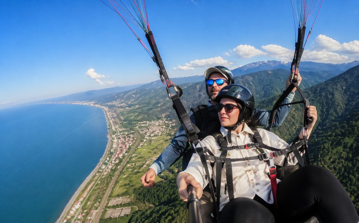 Полёт на параплане в тандеме (Альпика, старт 2256 м)