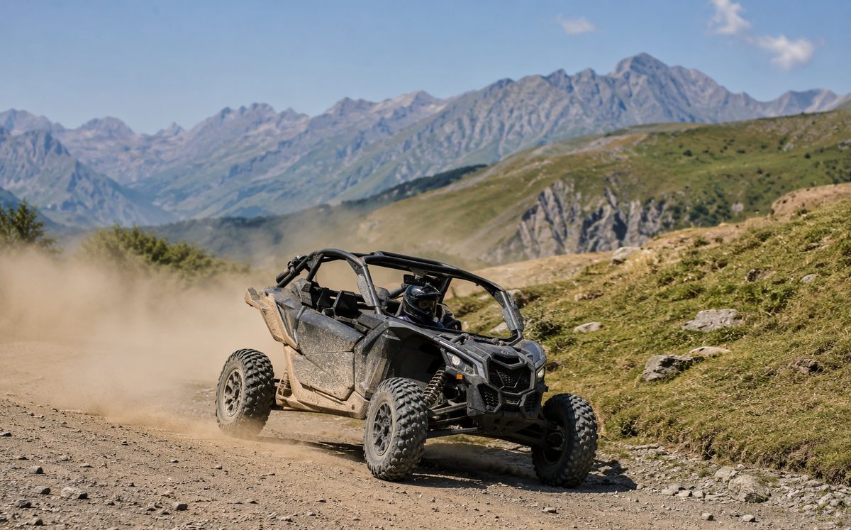XTour light 3 на BRP Maverick X3 Turbo RR