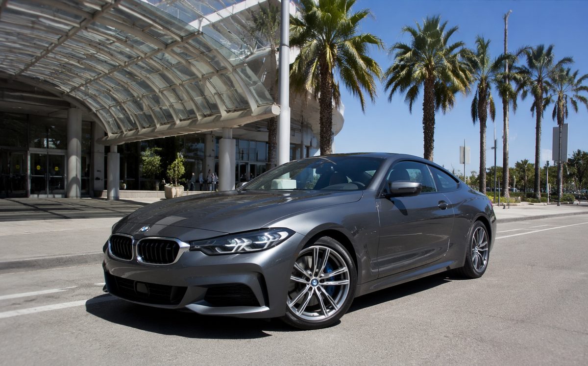 BMW 4 (серый) — фото 1