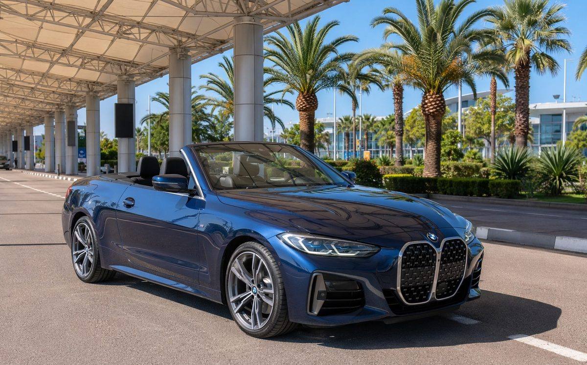 Аренда БМВ 430i (BMW 430i) в Сочи — кабриолет, 2 мест, подача в аэропорт Адлер