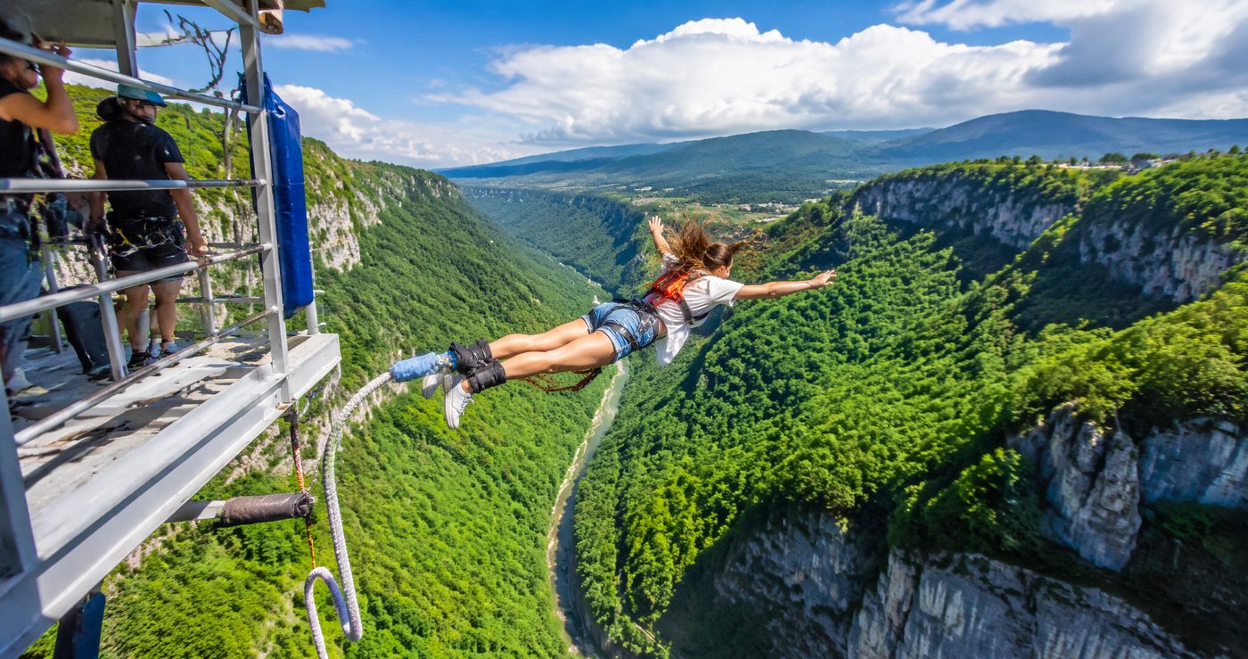 Банджи 69 метров в Skypark: кто точно прыгнет — ТурВояж, Сочи