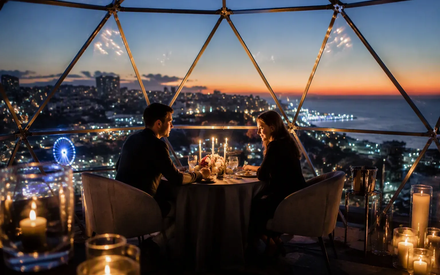 Предложение руки MARRY ME на крыше в Сочи