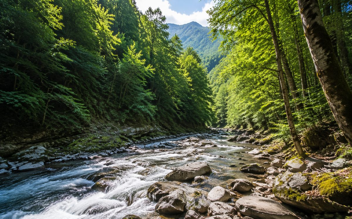 Дикая природа Сочи из Красной Поляны