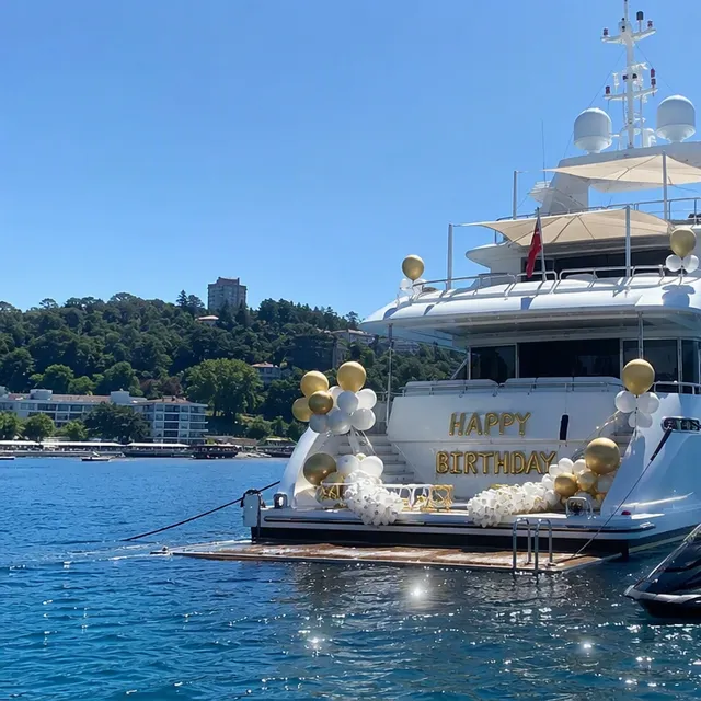 День рождения на Sunseeker 115 — детали программы