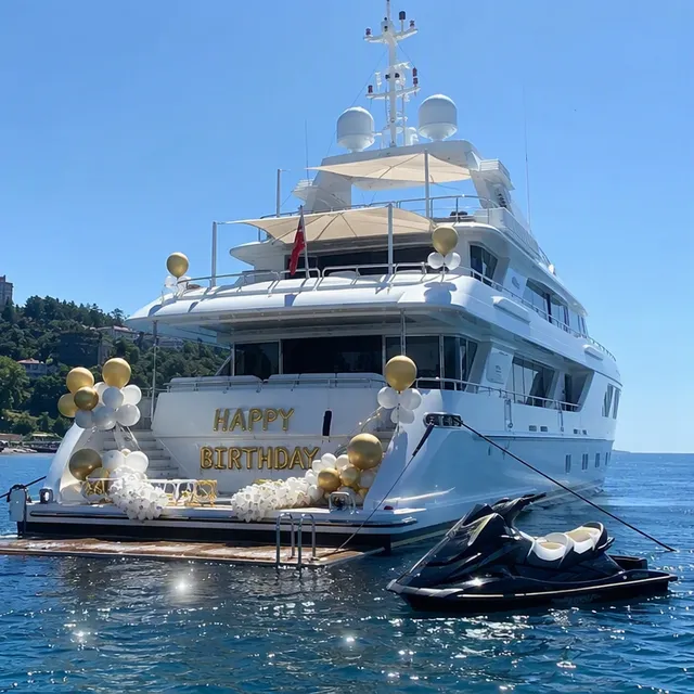 День рождения на Sunseeker 115 — детали программы