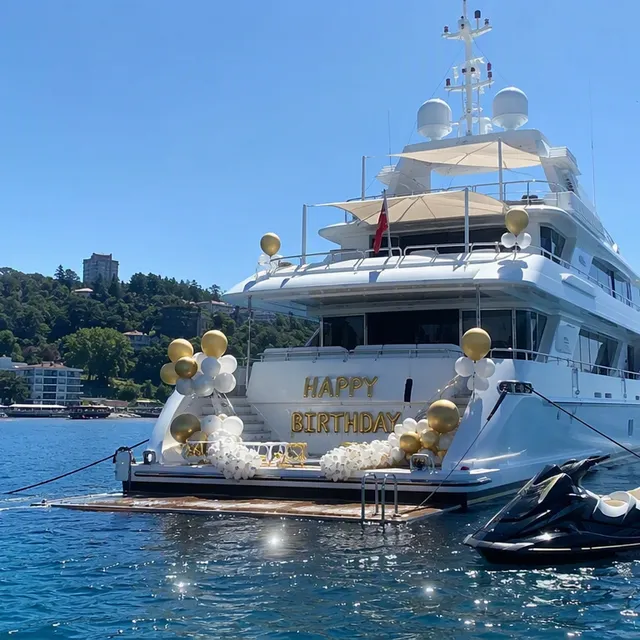 День рождения на Sunseeker 115 — детали программы