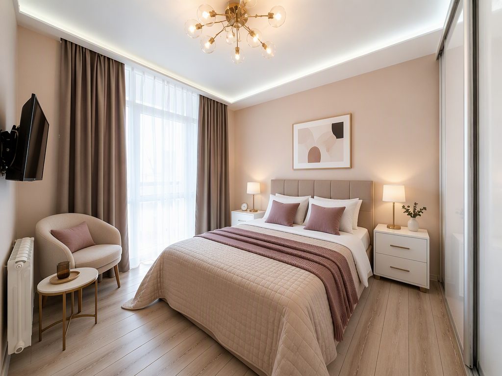 3-к. квартира, 50 м², 4 кровати, Центр — фото 1