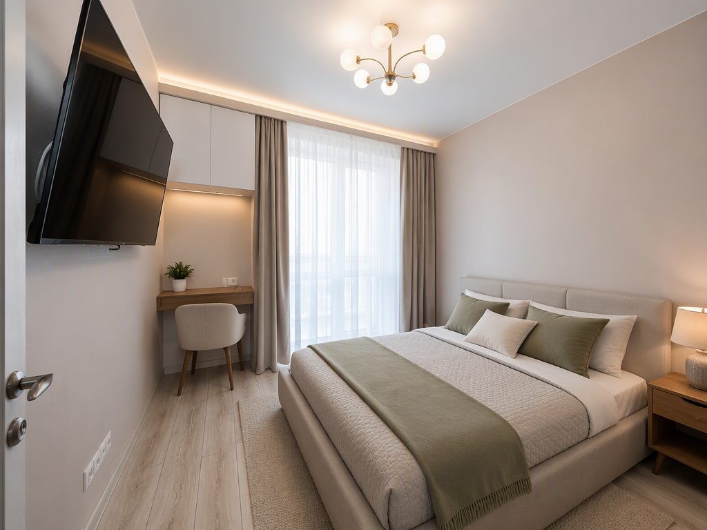 3-к. квартира, 50 м², 4 кровати, Центр — фото 3