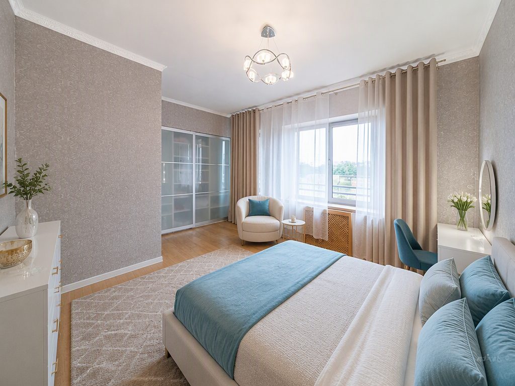 3-к. квартира, 80 м², 3 кровати, Центр — фото 1