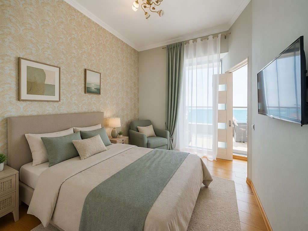 3-к. квартира, 80 м², 3 кровати, Центр — фото 2