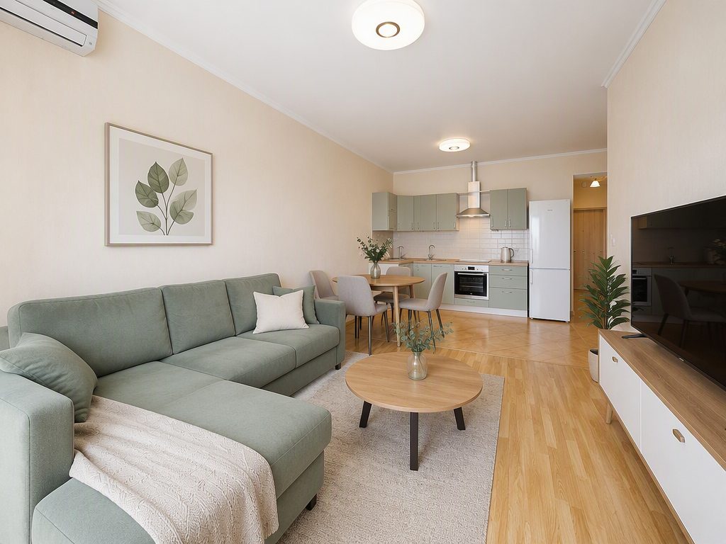 2-к. квартира, 70 м², 3 кровати, Центр — фото 6