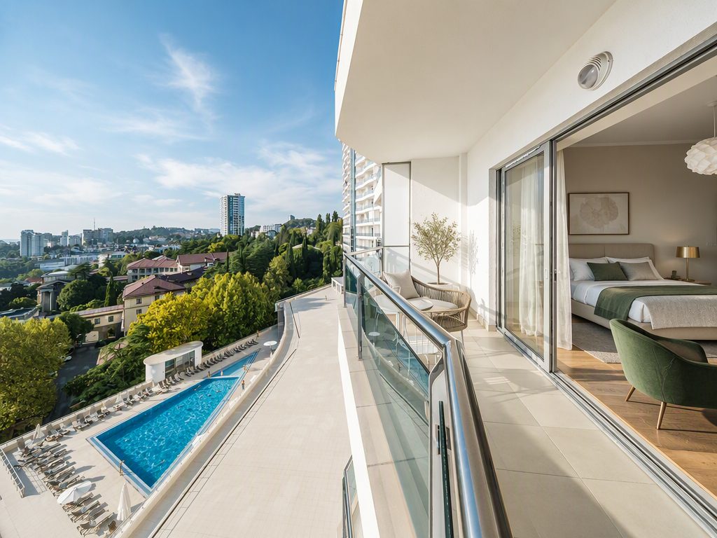 1-к. квартира, 70 м², 2 кровати, Центр — фото 1