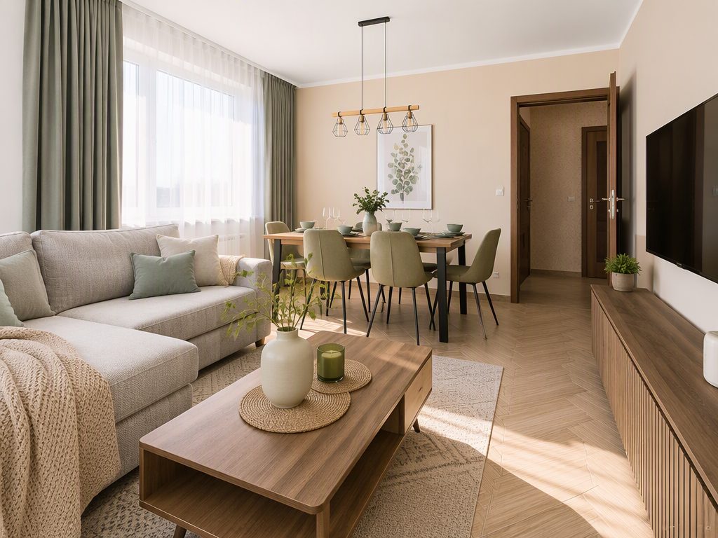 1-к. квартира, 70 м², 2 кровати, Центр — фото 5