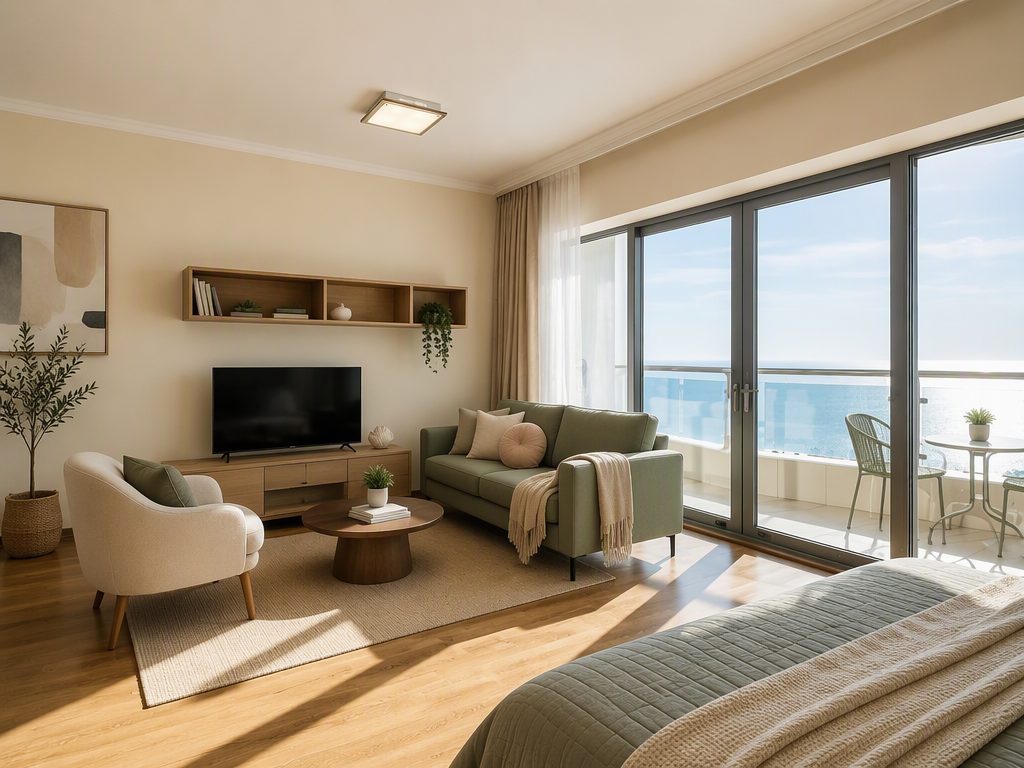 1-к. квартира, 70 м², 2 кровати, Центр — фото 6