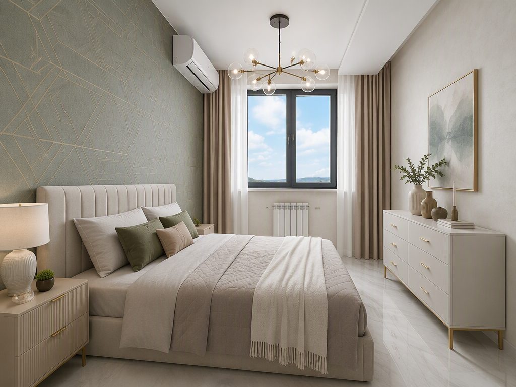 1-к. квартира, 50 м², 2 кровати, Центр — фото 5