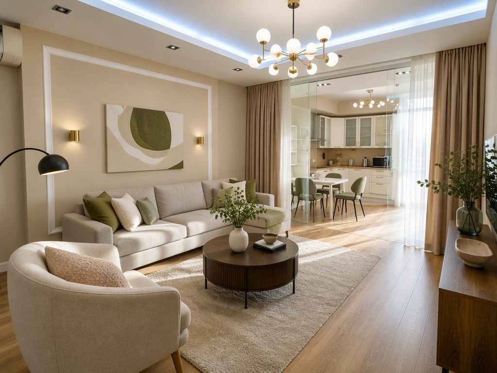 4-к. квартира, 154 м², 4 кровати, Центр — фото 2