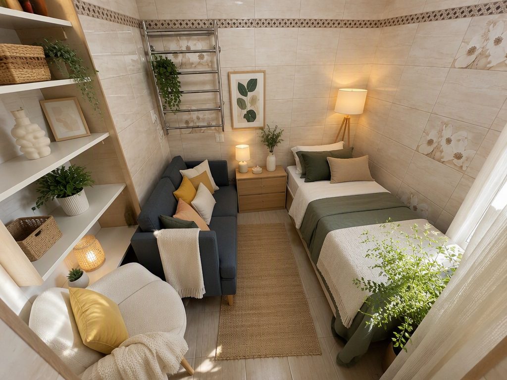 Квартира-студия, 31 м², 3 кровати, Центр — фото 3