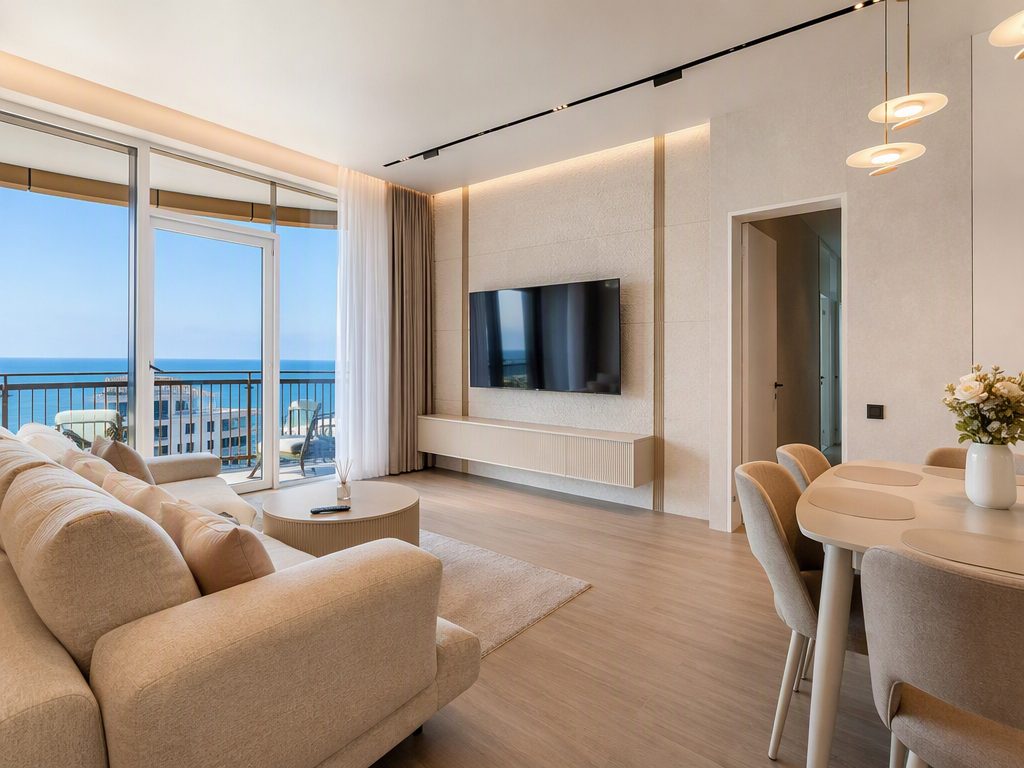 Апартаменты с видом на море 78 м², Адлер — фото 1