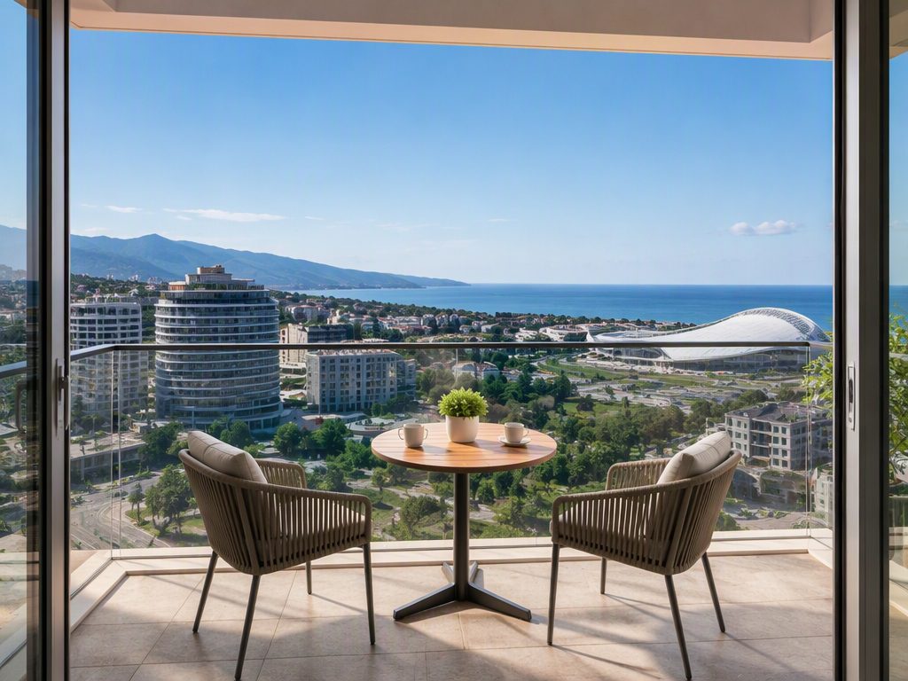 Апартаменты у Олимпийского парка 54 м², Адлер — фото 5