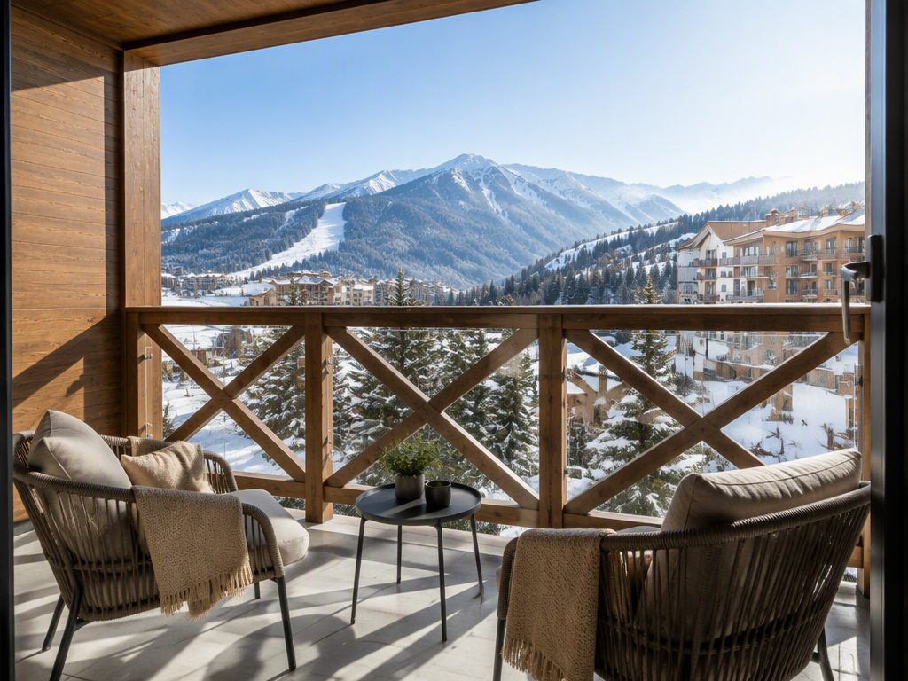 Апартаменты у подъёмников 45 м², Красная Поляна — фото 5