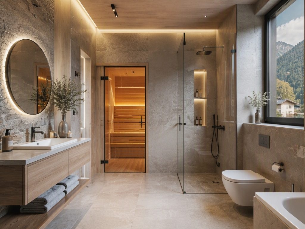 Апартаменты с сауной 74 м², Красная Поляна — фото 4