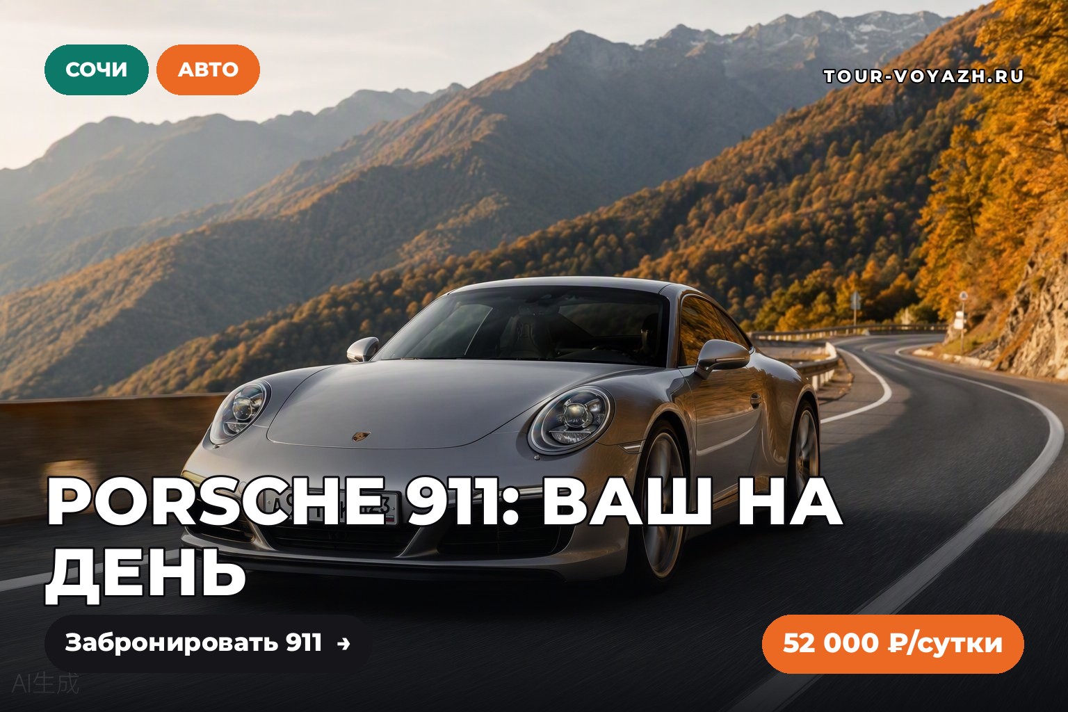 Авто дня: Porsche 911 Carrera 4S