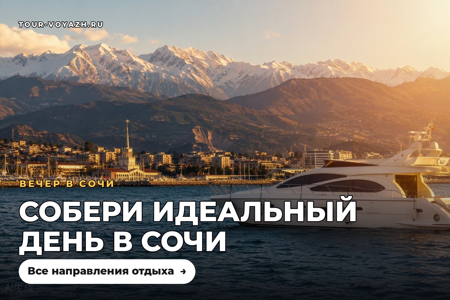 Опрос: ваш идеальный день в Сочи