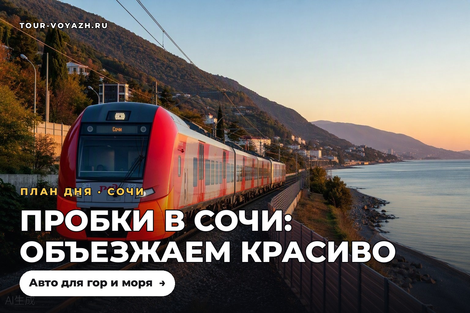 Как объехать пробки в Сочи