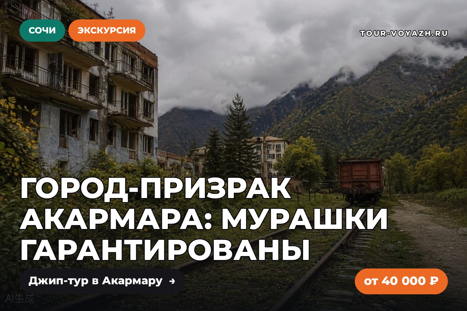 Экскурсия дня: город-призрак Акармара