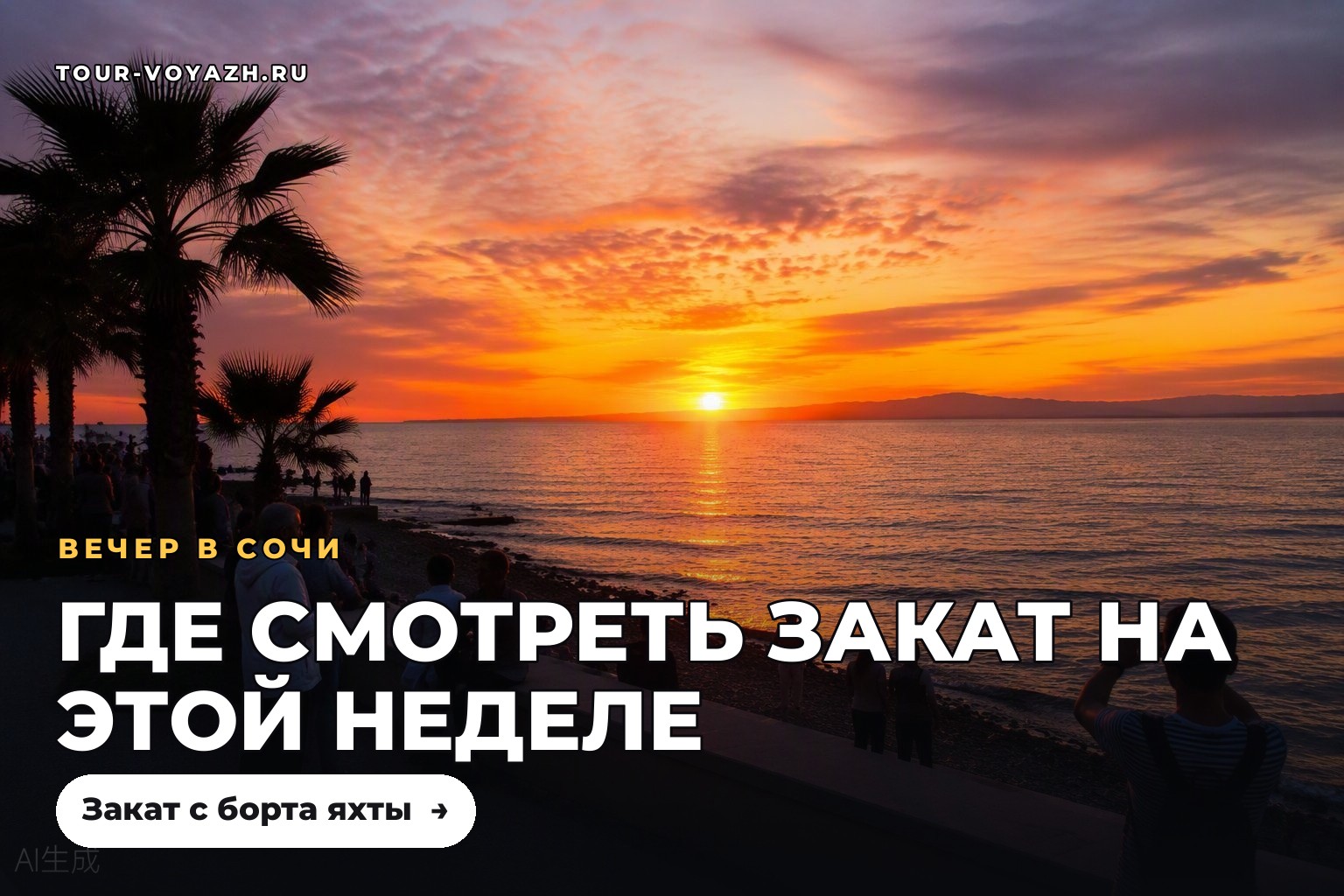 Закат недели: где смотреть