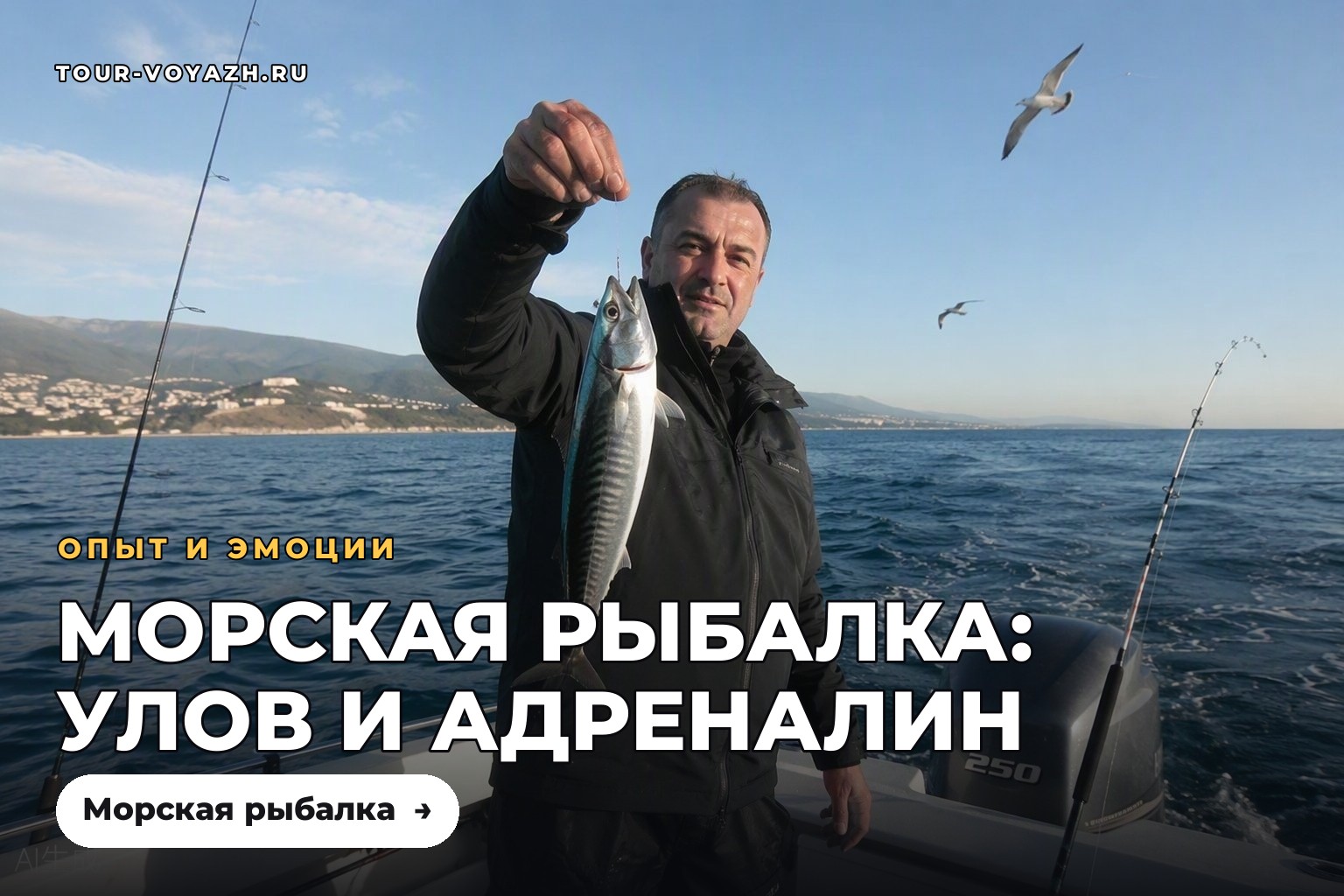 Рыбалка в открытом море