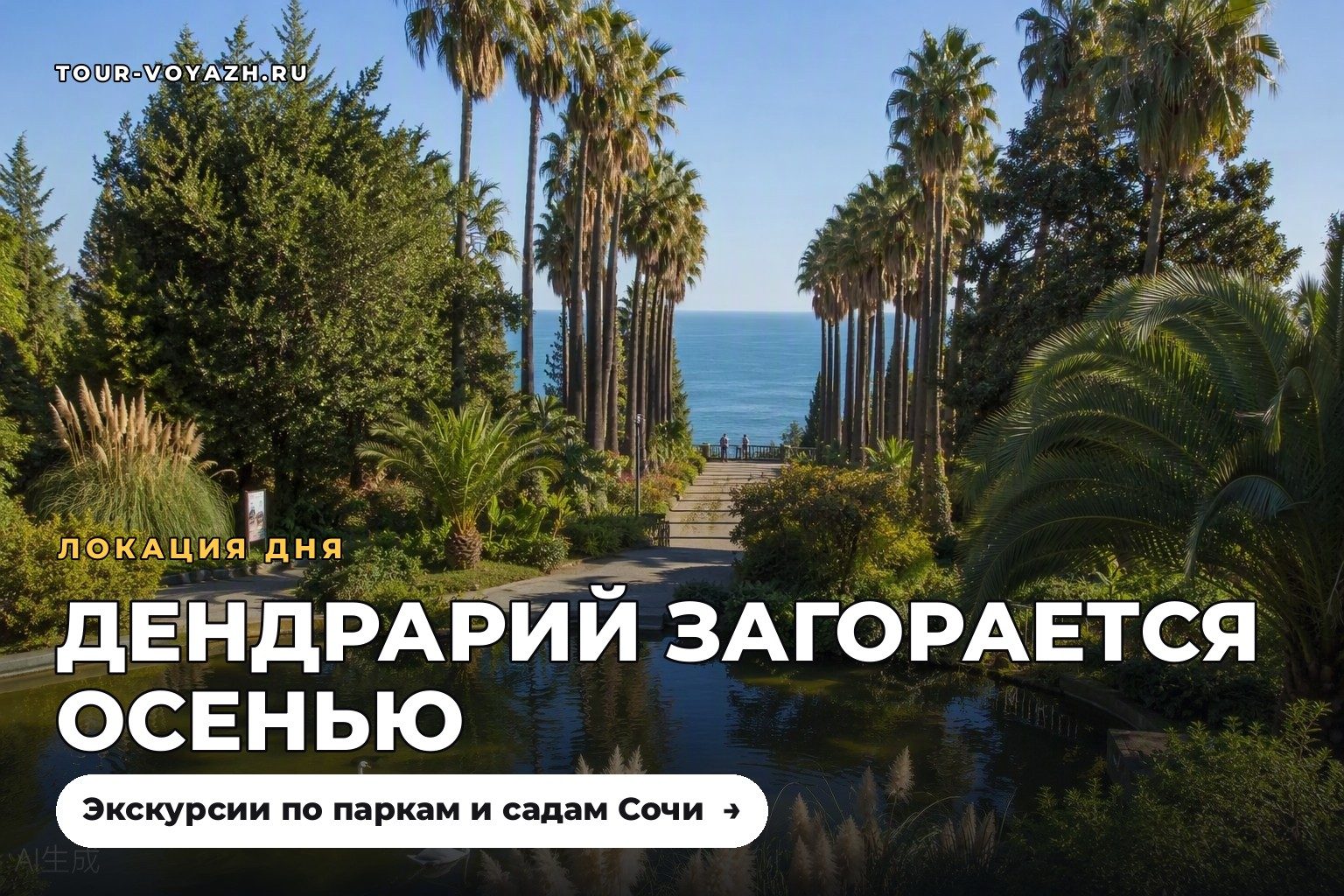 Локация дня: Дендрарий набирает осенние краски