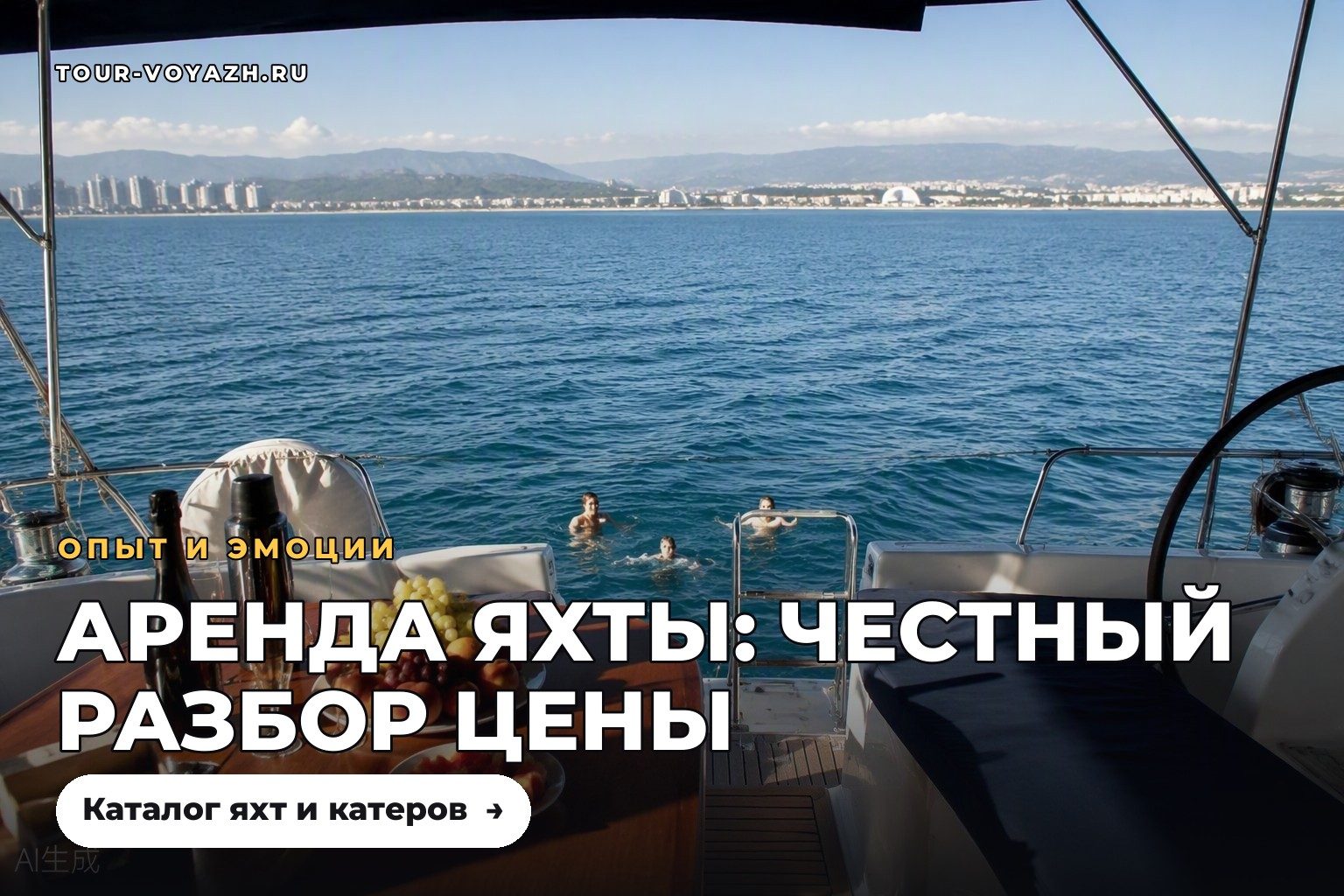 Что входит в аренду яхты — честный разбор
