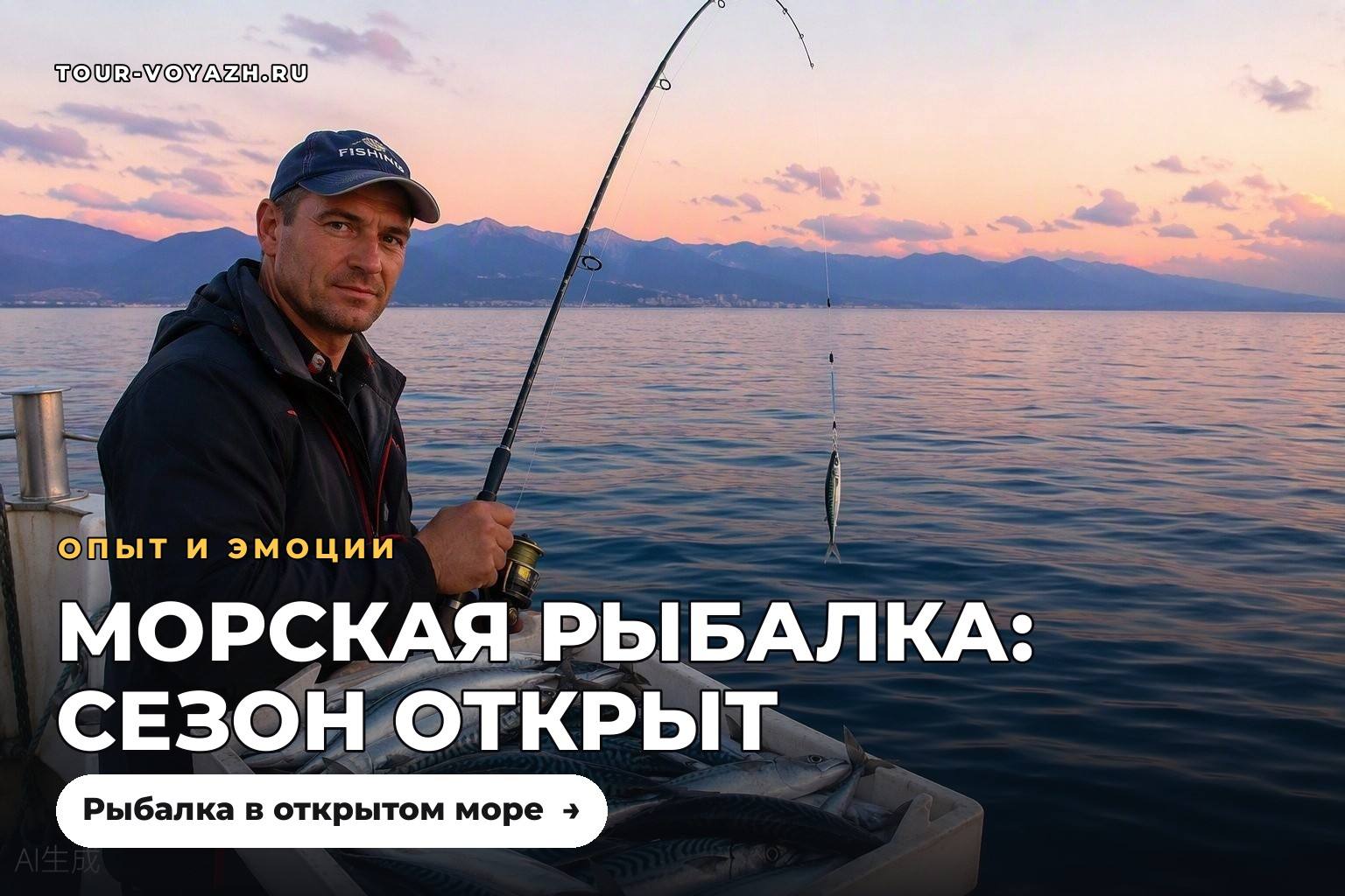 Морская рыбалка: сентябрь — сезон