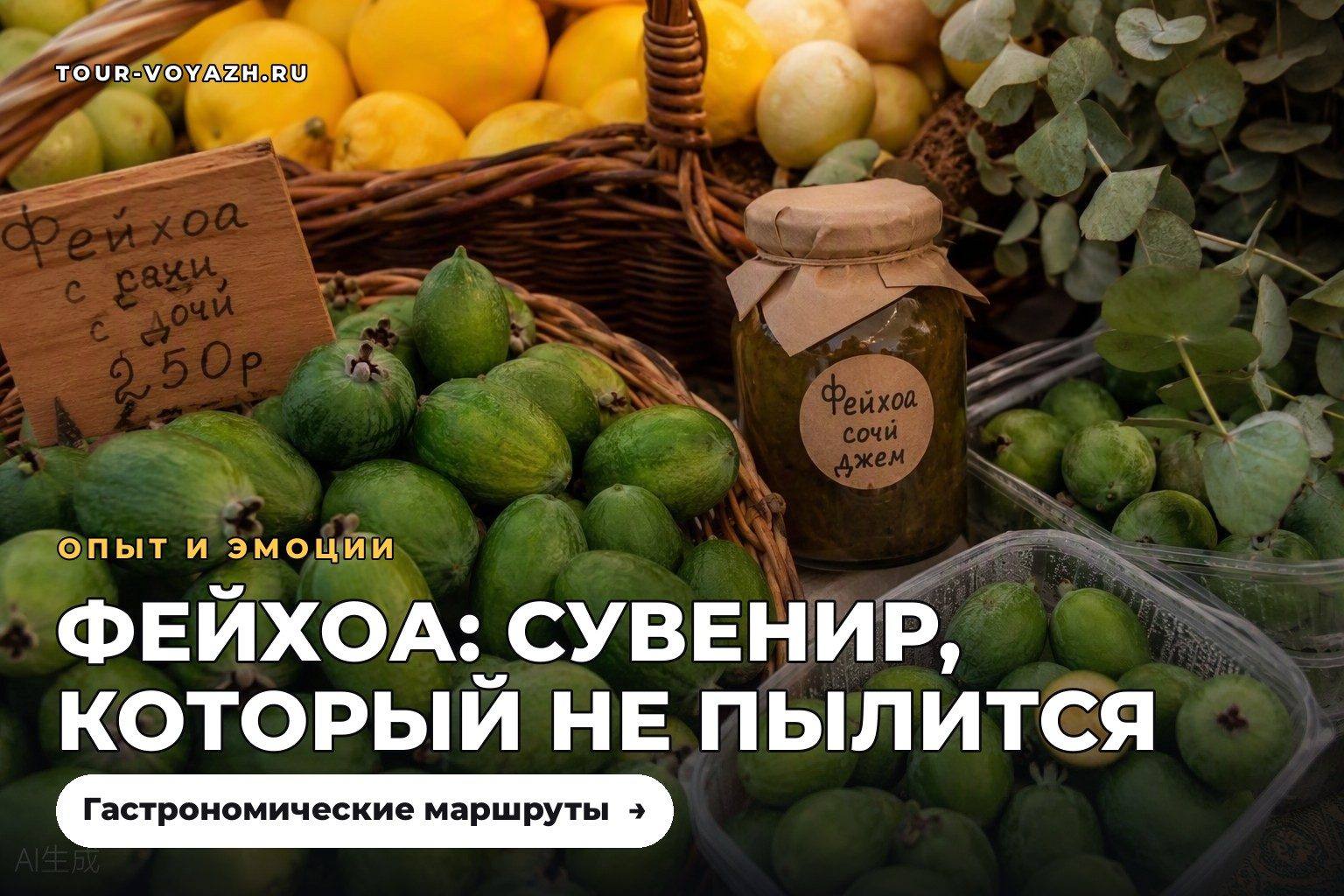 Фейхоа: сочинский сувенир, который едят