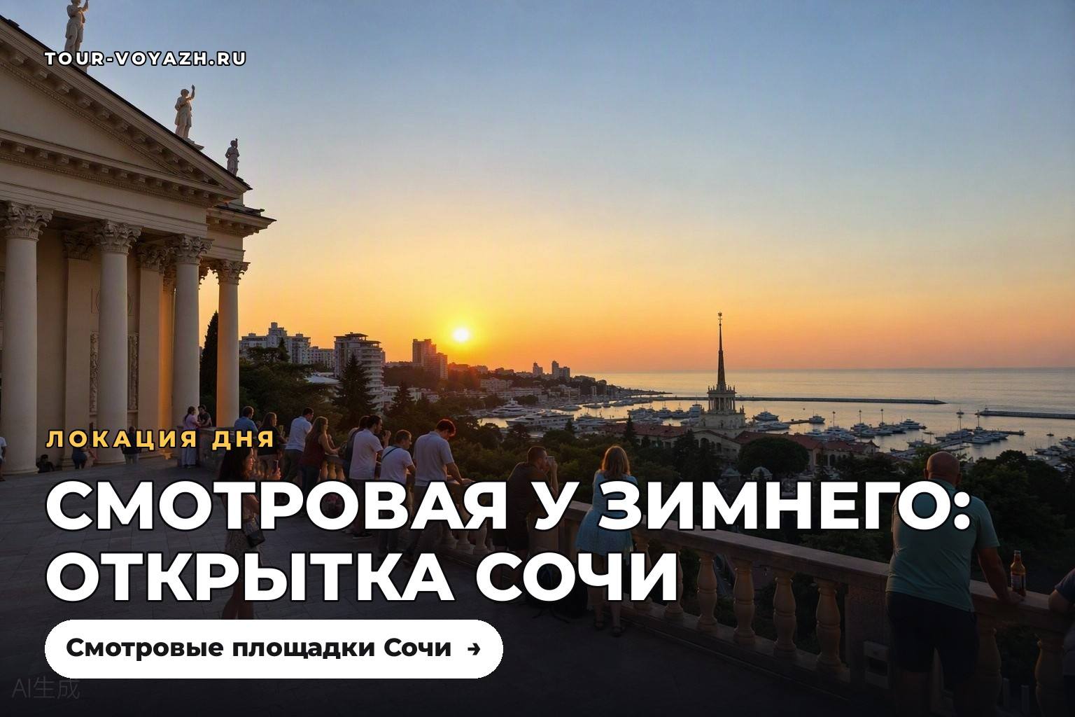 Локация дня: смотровая у Зимнего театра