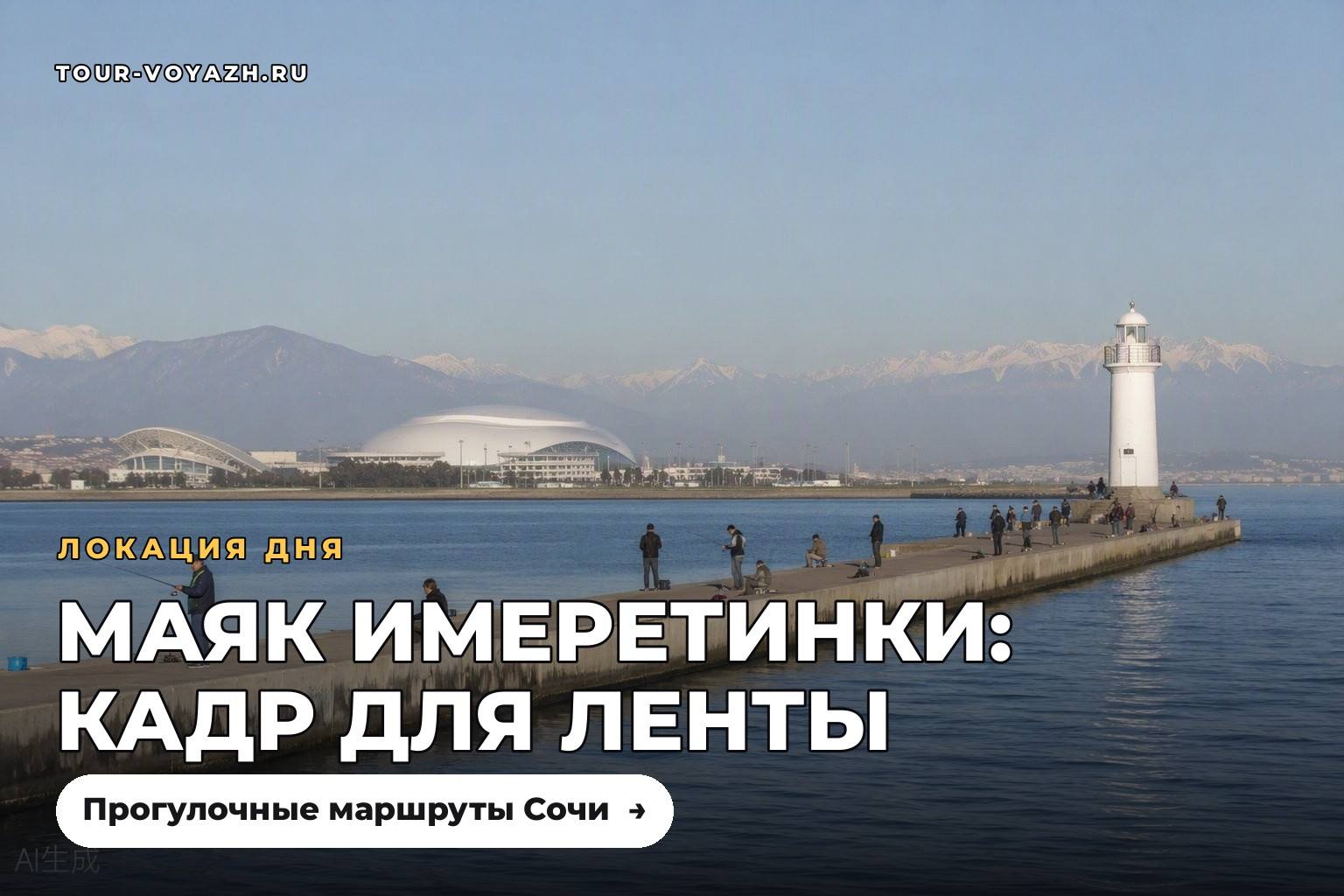 Локация дня: маяк Имеретинки
