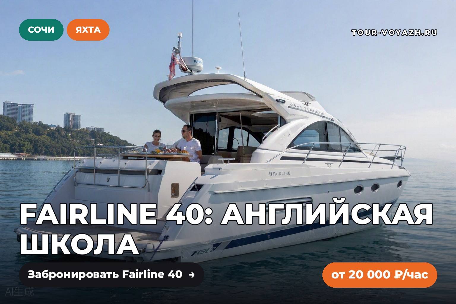 Яхта дня: Fairline 40 — английская школа