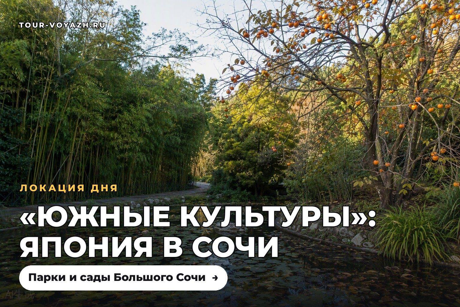 Локация дня: сад «Южные культуры»