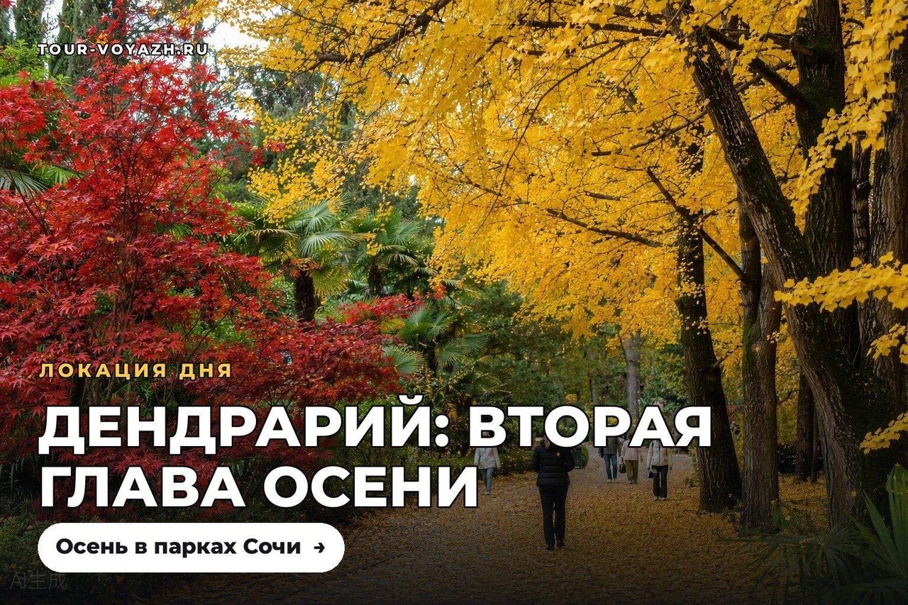 Локация дня: осенний Дендрарий — вторая глава