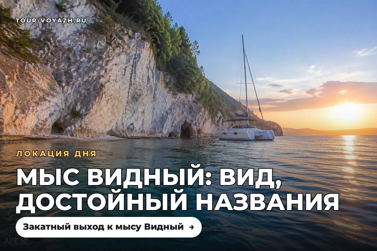 Локация дня: мыс Видный с воды