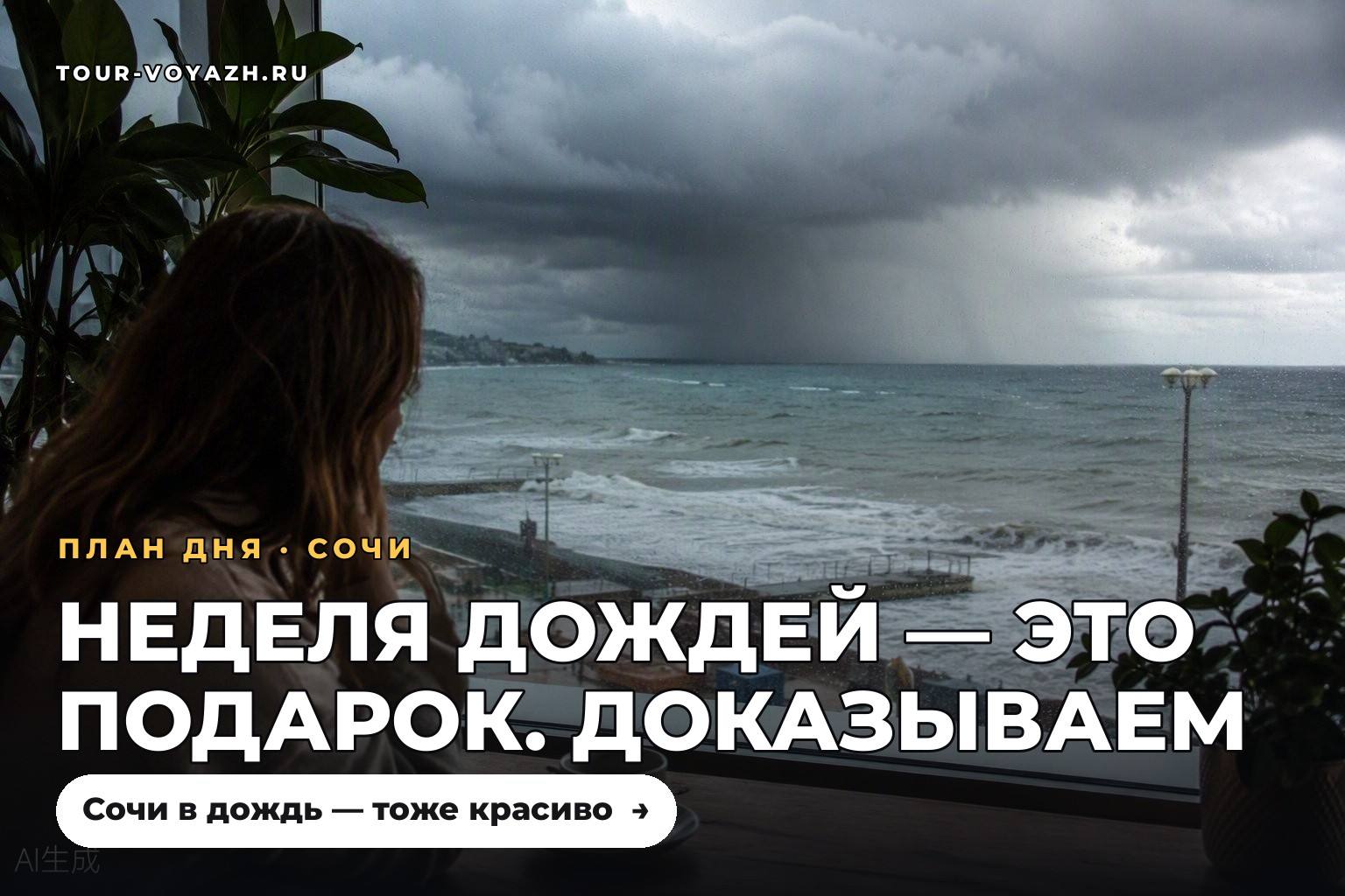 Понедельник: неделя дождей — это хорошо